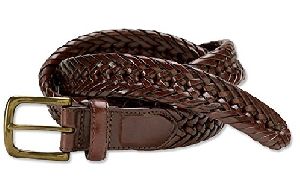 mens braided belts