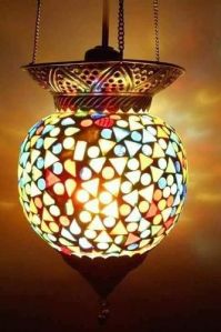 Mosaic Hanging Lamp