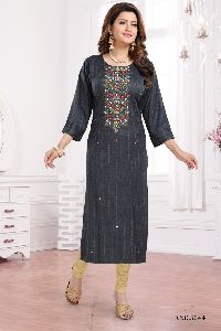 straight kurti