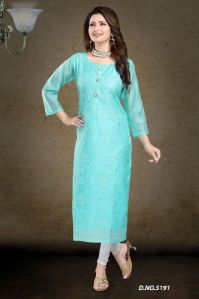 chanderi silk kurtis