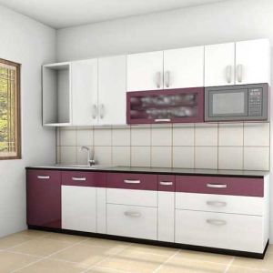 PVC Modular Kitchen