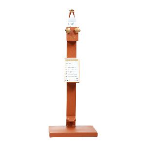 FOOT PRESS HAND SANITIZER DISPENSER STAND