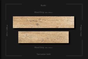 Tasmanian Gold Wooden Strip