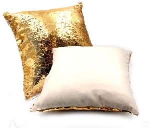 sequin cushion cover