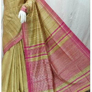 Tasar ghicha silk saree