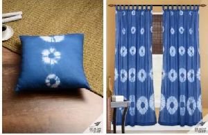 Shibori Cotton Curtain