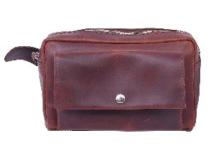 Leather Brown Waist Bag