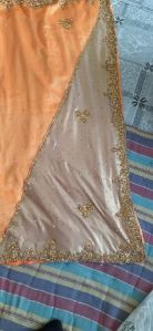 Vichitra Patang Cutting 2 Ton Saree