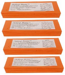 Orange Plain Waxing Strips