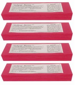 Red Plain Waxing Strips