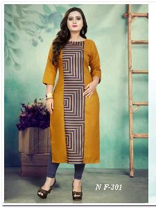 Heavy Slub Cotton Kurti