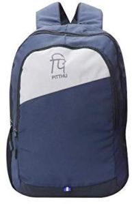 Pitthu 1501 Black and Grey 18 Liters Casual Backpack