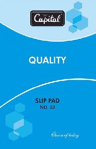 Slip Pad No. 33