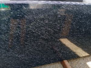 Zebra Black Granite Slab