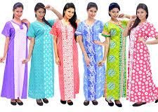 ladies printed nighty