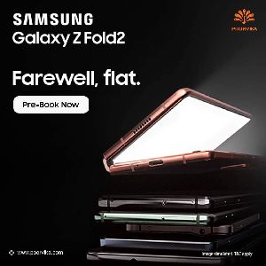 samsung galaxy z fold 2 mobile phone