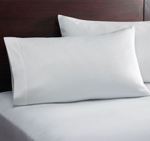 white pillow covers