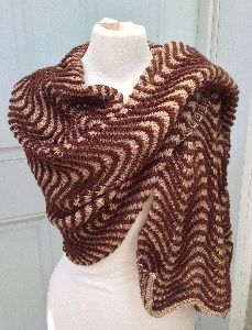 knitted shawl