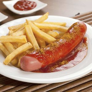 Pork Currywurst Sausage