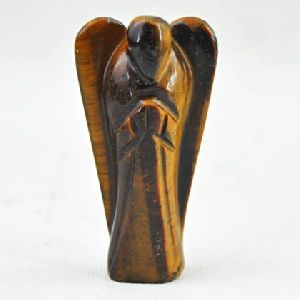 Tiger Eye Gemstone Angel