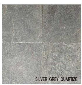 Silver Grey Quartzite Stone