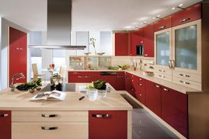 G Shaped Modular Kitchen