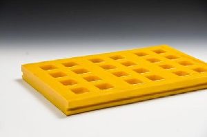 Yellow Polyurethane Screen