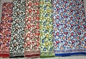 jaipuri printed cotton nighty fabric