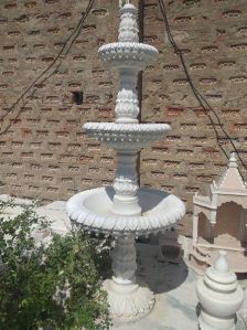 White Stone Fountain