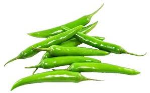 Organic Green Chilli