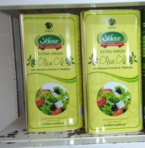 Solasz Extra Virgin Olive Oil (5 Ltr Tin) HAPPY FOODS