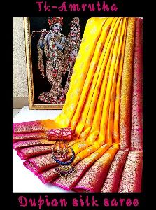 designer Dhupion Silk saree