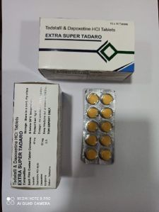 Super Tadaro Generic Cialis (Tadalafil 20mg+ Dapoxetine 60mg