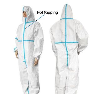 Ppe Safety Coverall with Hot Tapping