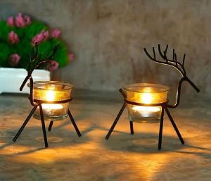 Reindeer Tea Light Holder