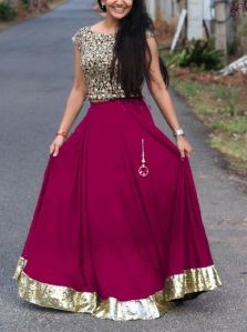 Silk Lehenga Choli