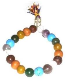 Seven Chakra Agate Bracelet