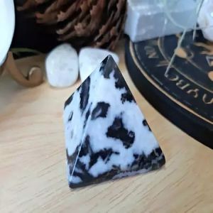 Zebra Jasper Pyramid