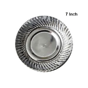 7 Inch Silver Paper Plates