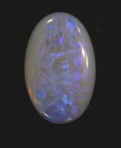 9.55 Carat Blue Fire Opal Stone