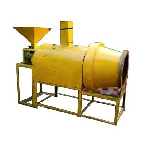 Semi Automatic Rice Roasting Machine