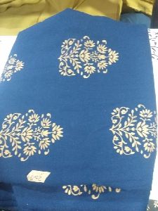 Hand Block Printed Cotton Suit Fabric