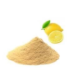 Dried lemon powder