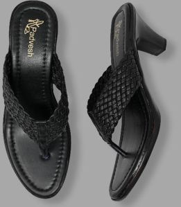 Padvesh Womens Black Heels