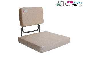 BTH Company Vipassana and Meditation Floor Chair with Cushion Back Support