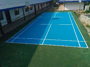 Synthetic Flooring For Badminton Court