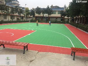 Synthetic Flooring For Volleyball Court