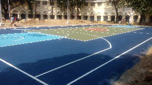 synthetic sports flooring