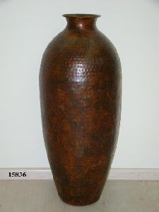 Hammered Flower Vase