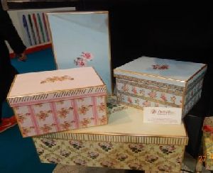 Set of 4 Rectangle Boxes